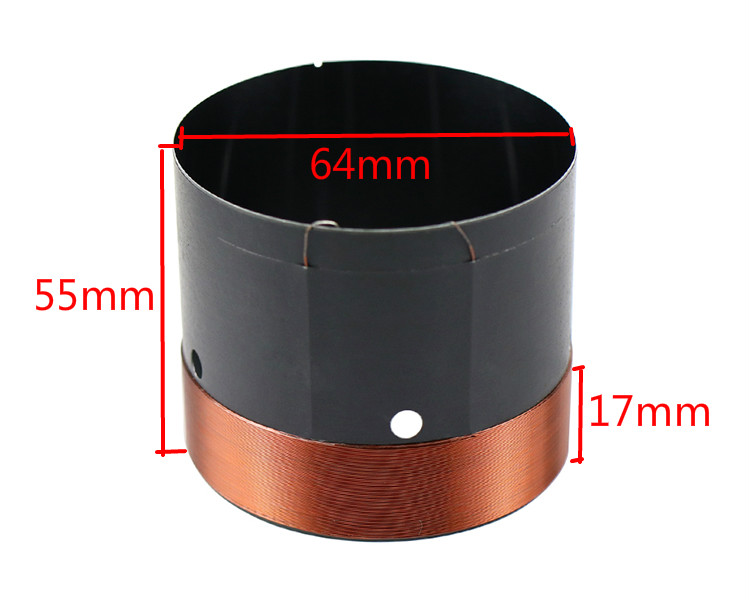 Copper Wire Roll - Bobina de voz de 2 piezas