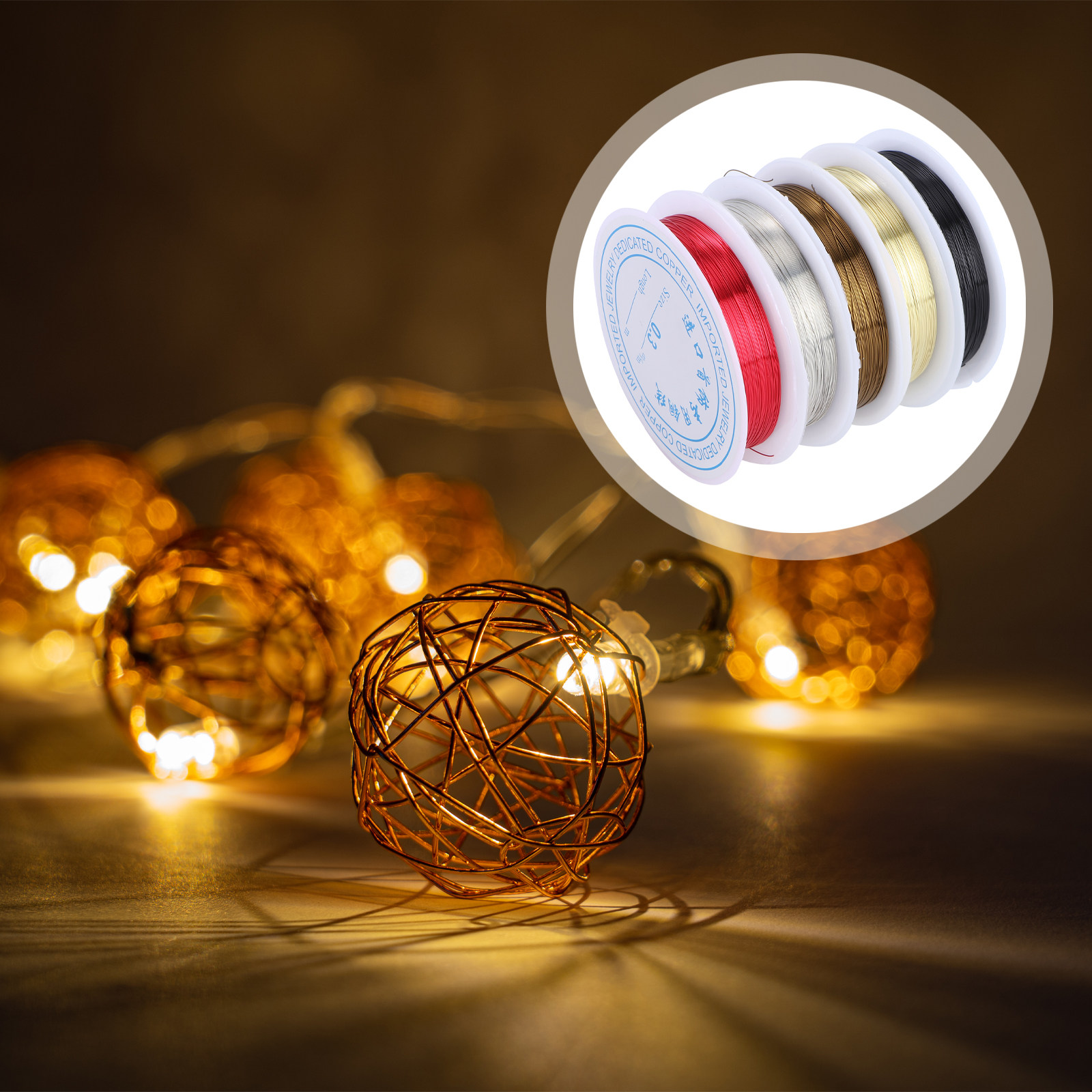 5 rollos de alambre de cobre d - Copper Wire Roll reseña y precio