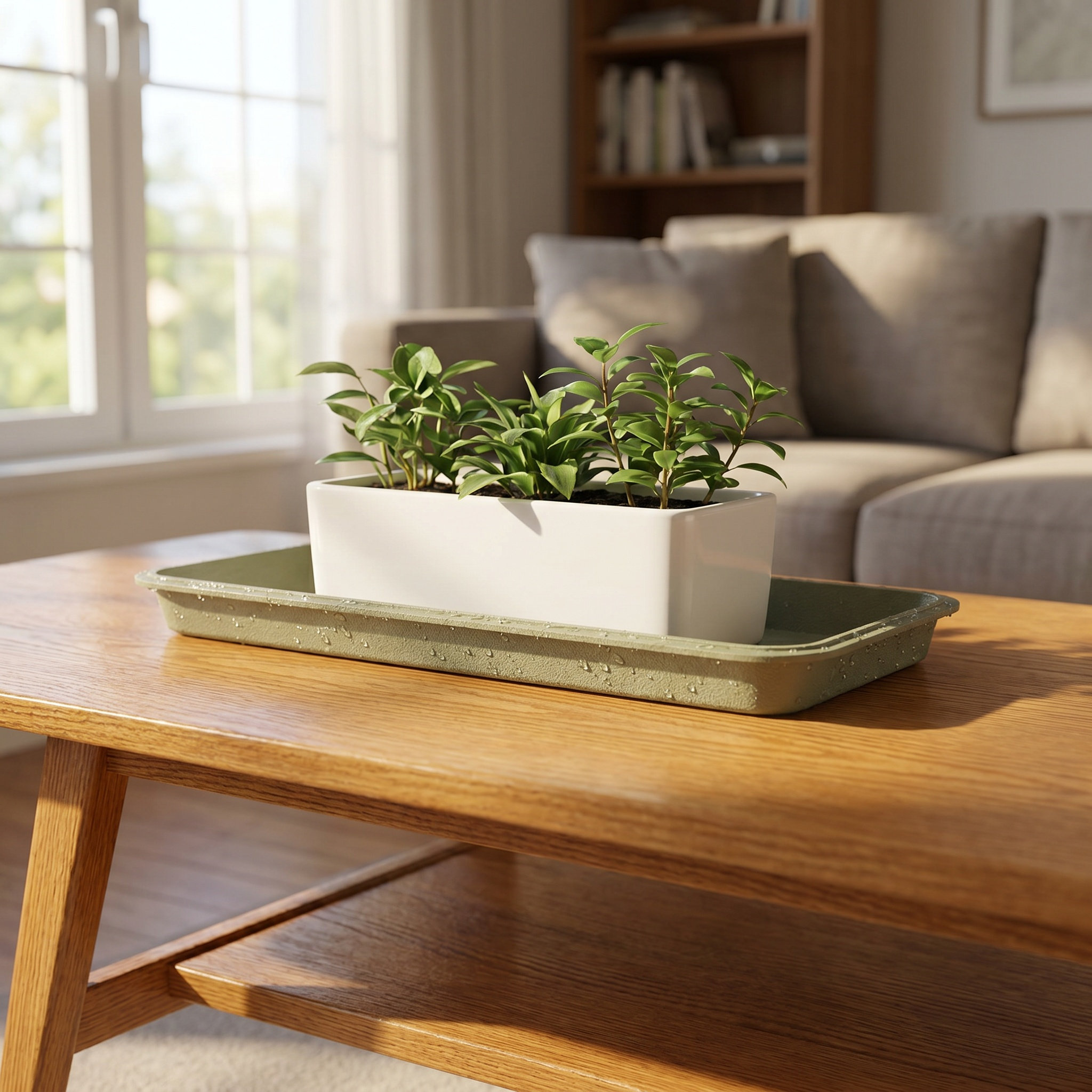 Bandeja rectangular para plant - Drip Tray Saucer reseña y precio