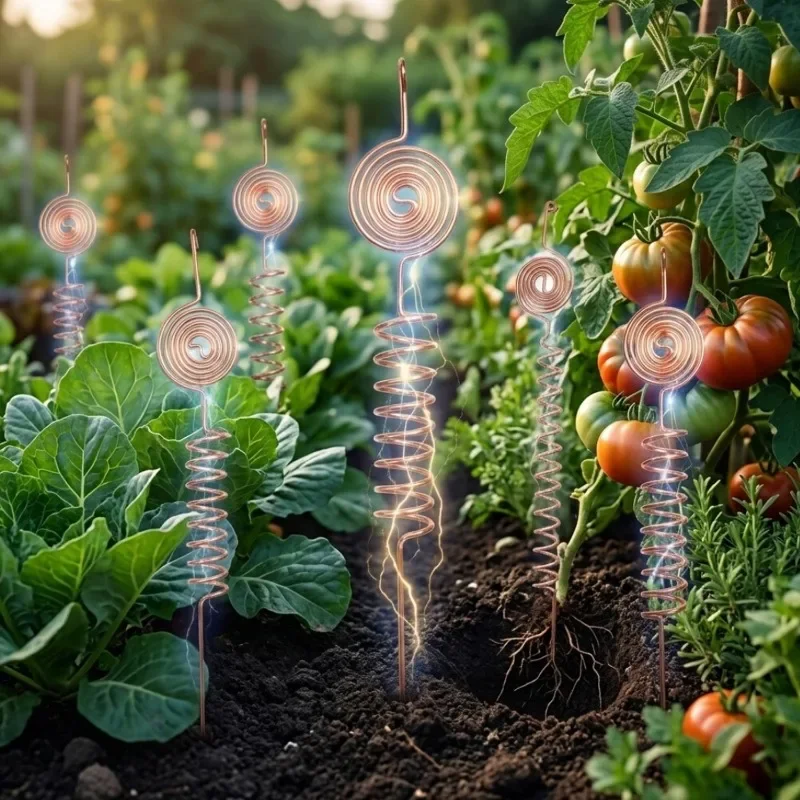 Estacas de cobre para plantas  - Copper Wire Roll reseña y precio