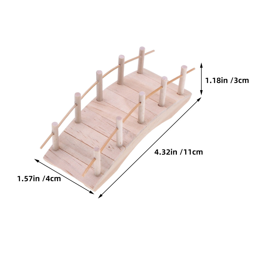 2 unidades de mini puentes de  - Bonsai Garden Landscape Design reseña y precio